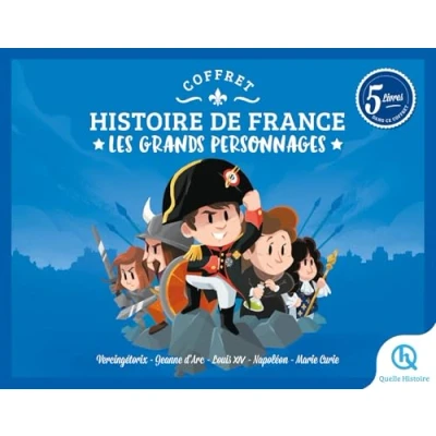 Afbeelding van COFFRET HISTOIRE DE FRANCE LES GRANDS PERSONNAGES
