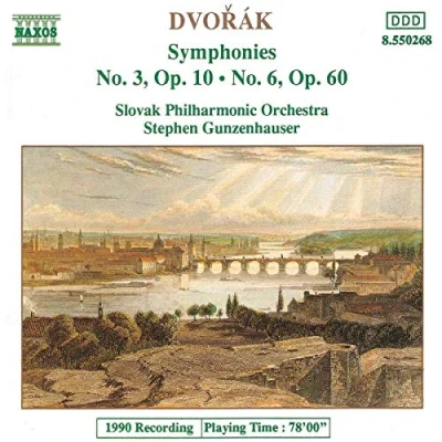 Afbeelding van Slovak Philharmonic Orchestra Dvorák: Symphonies Nos. 3 &amp; 6 (CD)