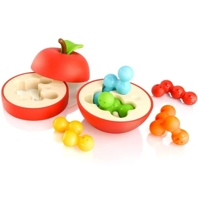 Afbeelding van SmartGames Apple puzzler 80 opdrachten 3D