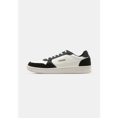 Afbeelding van Jack &amp; Jones Jfwbounce Sneakers laag, Heren, Maat: 40, Anthracite/white Imitatieleer/ textiel