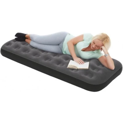 Image de Happy People Lit gonflable Single 1 191x99x22 cm anthracite