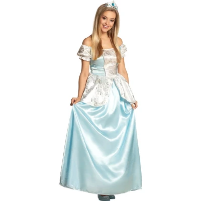 Afbeelding van Boland Prinses Maribel verkleedjurk dames blauw maat 36/38