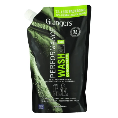 Afbeelding van Grangers Performance Wash 1L Pouch Onderhoud artikelen voor kleding