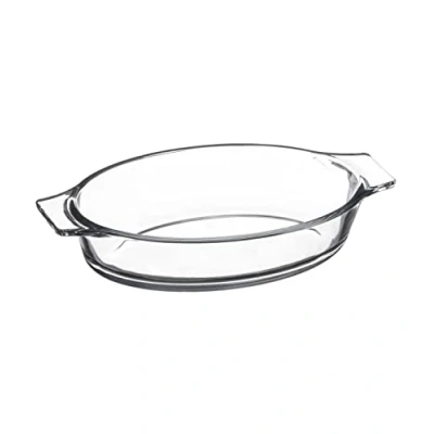 Image de FIVE Simply Smart Lot de 6 Mini Plats en Verre Ovale 20cm Transparent