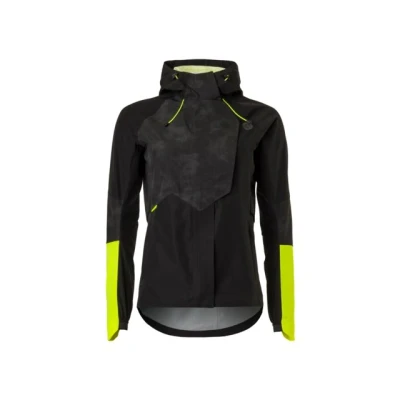 Afbeelding van Regenvest Agu Tech Commuter Dames Reflecterend maat M Zwart fluogeel