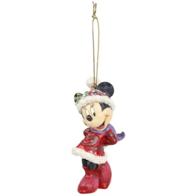 Afbeelding van Disney Traditions Minnie Mouse figuur om op te hangen, 4 x 10 cm