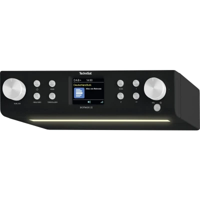 Afbeelding van TechniSat DIGITRADIO 22 DAB+ onderbouwradio met bluetooth zwart
