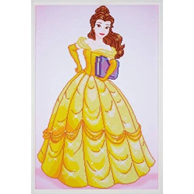 Afbeelding van Vervaco Diamond Painting Disney Belle 0173559
