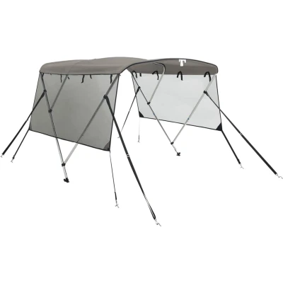 Afbeelding van Biminitop 3 bogen met mesh zijwanden 183x(185 198)x137 cm
