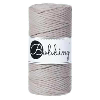 Afbeelding van Bobbiny Macrame 3 mm Pearl