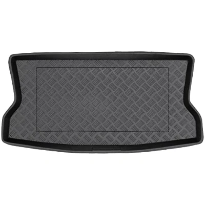 Afbeelding van M MOTOS kofferbakmat van PE voor Renault Twingo II 2007 2014. Maak je reis comfortabeler met deze duurzame automat, alle weersomstandigheden, bescherming tegen s