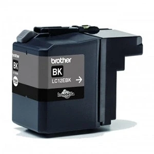 Image de Brother LC12EBK XL Capacity noir originale cartouche d&#039;encre