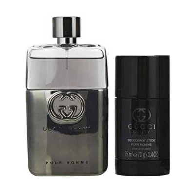 Afbeelding van Gucci Guilty pour Homme Giftset 90 ml eau de toilette spray + 75 deostick cadeauset voor heren
