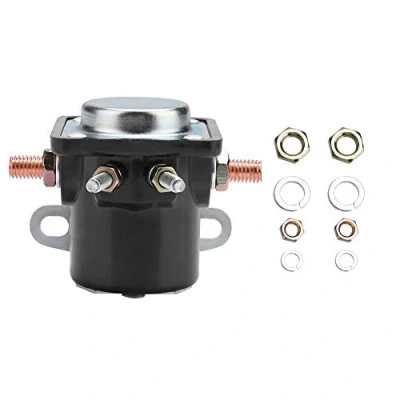 Afbeelding van Start solenoid relais, Car Truck Refit DC 12 V, 4 terminal heavy duty starter relaisschakelaar