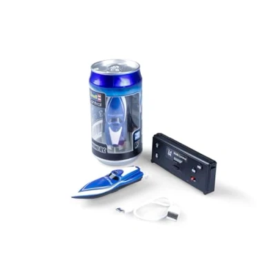 Afbeelding van Revell Control Mini blauw RC boot voor beginners RTR 75 mm