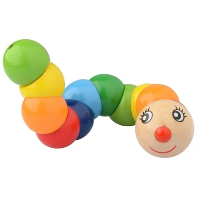 Afbeelding van Eichhorn Houten Speelfiguur Rups