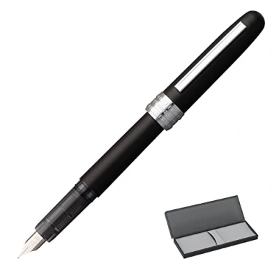 Afbeelding van Platinum Plaisir Black Mist Special Edition vulpen F