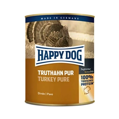 Afbeelding van Happy Dog Truthahn Pur kalkoenvlees 6x800g