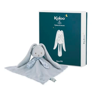 Afbeelding van Kaloo Knuffeldoekje Lapinoo Doudou Konijn Blauw