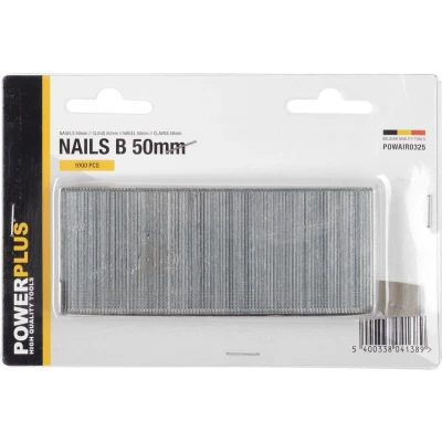 Afbeelding van Powerplus POWAIR0325 Nieten Voor nietmachine tacker Type B 50mm 1000stuks