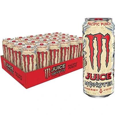 Afbeelding van Monster Energy drink Pacific Punch drankblikjes, 500 ml, 24 stuks