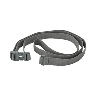 Afbeelding van Vaude Schouderriem, voor fietstas op reis, Aqua fietstas, zwart, gespsluiting 2,5 cm