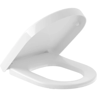 Afbeelding van Villeroy &amp; Boch Subway toiletzitting met deksel quick release en