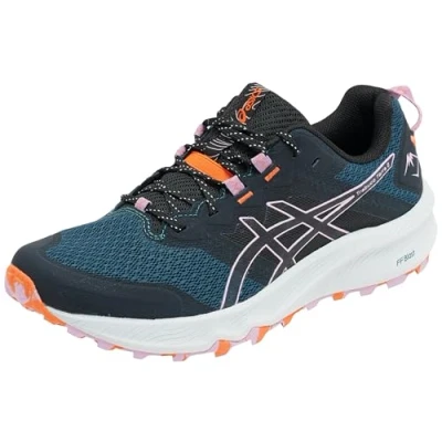 Afbeelding van Asics Trabuco Terra 2 Trail hardloopschoenen, Dames, Maat: 43.5, Saxon green/light ube Textiel/ synthetisch