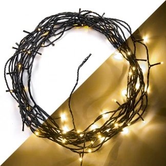 Afbeelding van Standaard kerstverlichting 22.6 meter Konstsmide (80 LEDs, Binnen, Extra warm wit)