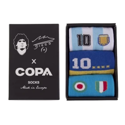 Afbeelding van COPA Maradona X Number 10 Sokken Box 40 46 Zwart