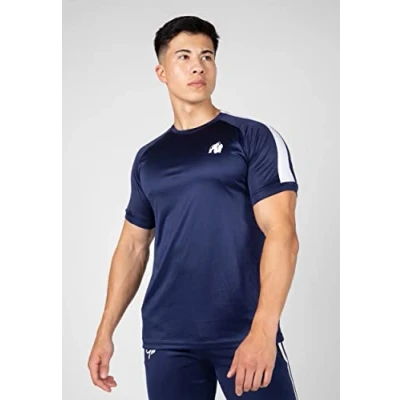 Afbeelding van Gorilla Wear Valdosta Tshirt print, Heren, Maat: XXL, Navy
