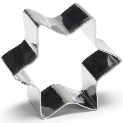 Afbeelding van Patisse Uitsteekvorm Ster 8 Cm Rvs Zilver