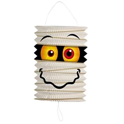 Afbeelding van Folat Treklampion Mummie 16 cm Lampion Sint maarten lampionnen optocht papier