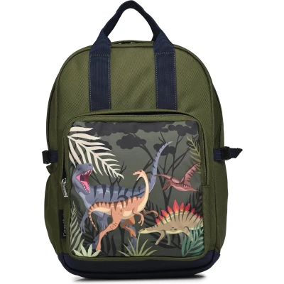 Afbeelding van Caramel &amp; Cie Rugzak Jurassic Medium Groen