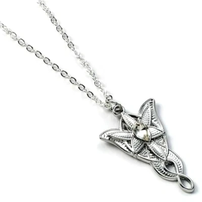 Afbeelding van The Lord of Rings Evenstar LRN00003 halsketting, zilverkleurig, één maat, zink, Zink