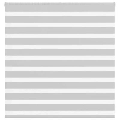 Afbeelding van vidaXL Zebra rolgordijn 150x100 cm stofbreedte 145,9 lichtgrijs
