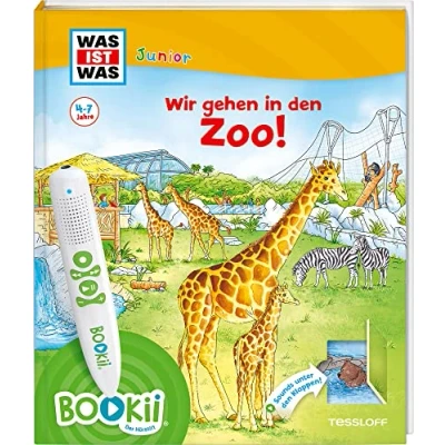 Afbeelding van BOOKii® WAS IST Junior Wir gehen in den Zoo!