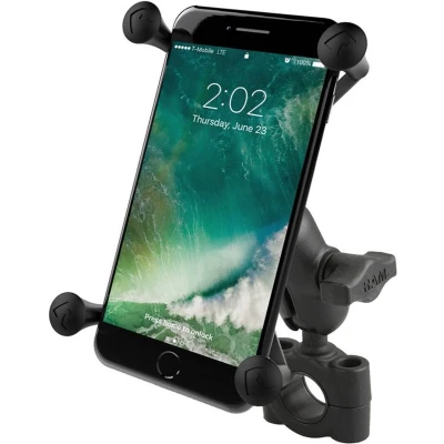 Afbeelding van Torque™ large smartphone stangbevestigingset met X Grip RAM B 408 75 1 A UN10U Kort