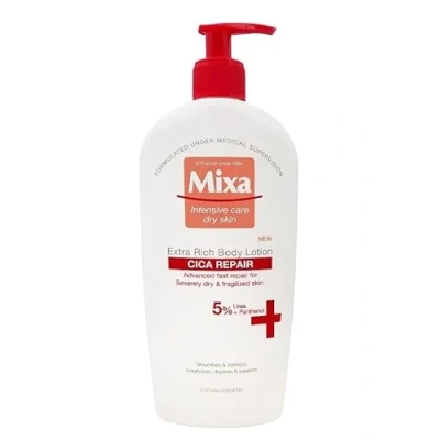 Afbeelding van Mixa Cica Reapir lichaamsmelk extra rijk met 5% ureum + panthenol droge huid