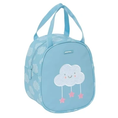 Afbeelding van Thermische Snacktas Safta Wolken Blauw 19 x 22 14 cm