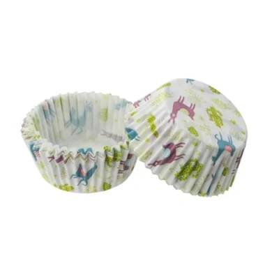 Afbeelding van Zenker 43948 muffinvorm van papier, cactusmotief