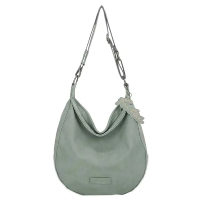Afbeelding van Fritzi aus Preußen Schoudertas Arty Rub Hobo Lime Mintgroen