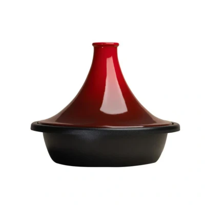Afbeelding van Le Creuset Gietijzeren Tajines In Kersenrood 27cm 2,3l
