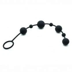 Afbeelding van Rimba Latex Play Anaalkogels siliconen 34 cm