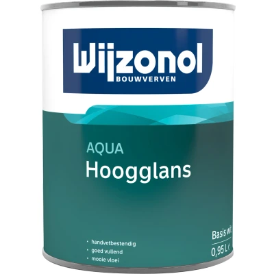 Afbeelding van Wijzonol AQUA Hoogglans 1 liter Houtverf
