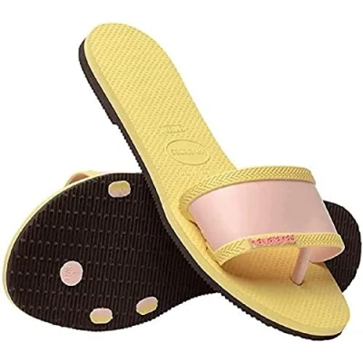 Afbeelding van Havaianas You Angra, damessandalen, citroengeel, 35/36 EU, Meerkleurig