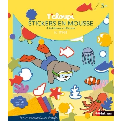 Image de T&#039;choupi stickers en mousse la mer