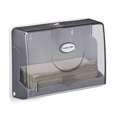 Afbeelding van Relaxdays handdoekdispenser dispenser papieren handdoeken h2 papier z vouw