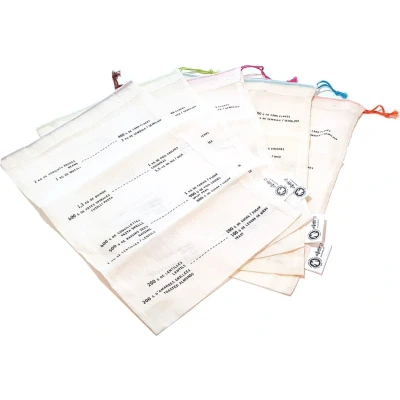 Afbeelding van La droguerie Ecologique Bulk 50st Groente en Fruit zak M 20x30