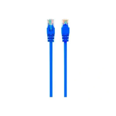 Image de Gembird Cordon de raccordement RJ 45 (M) pour 5 m UTP CAT 5e moulé bleu
